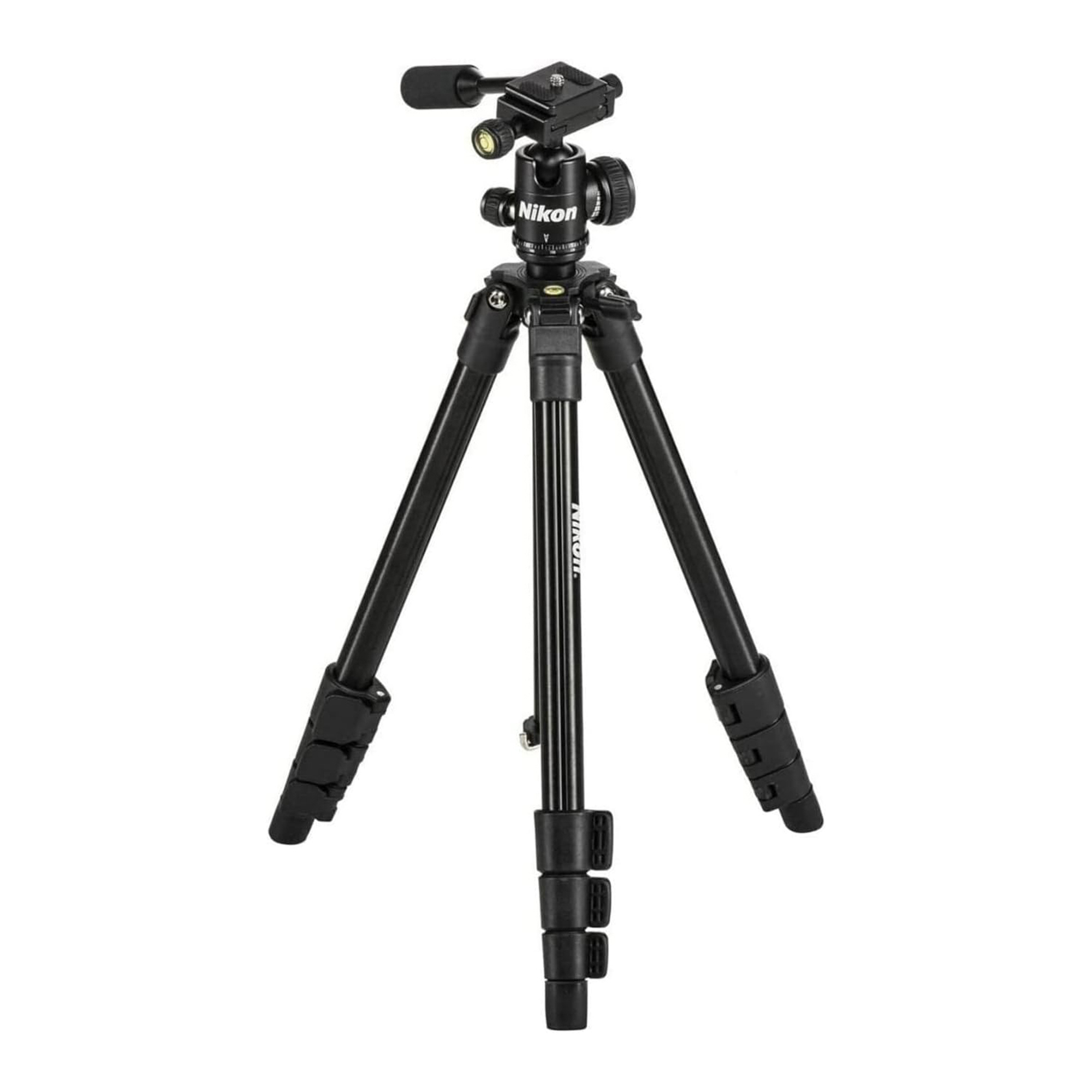 Nikon Compact Aluminum-Alloy Outdoor Tripod — 15.75in. to 49.61in., 5.5-Lb. Capacity, Black, Model# NKN16749